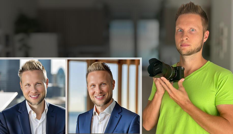 Nincs szükség portéfotósra? AI portréfotókat generál rólam