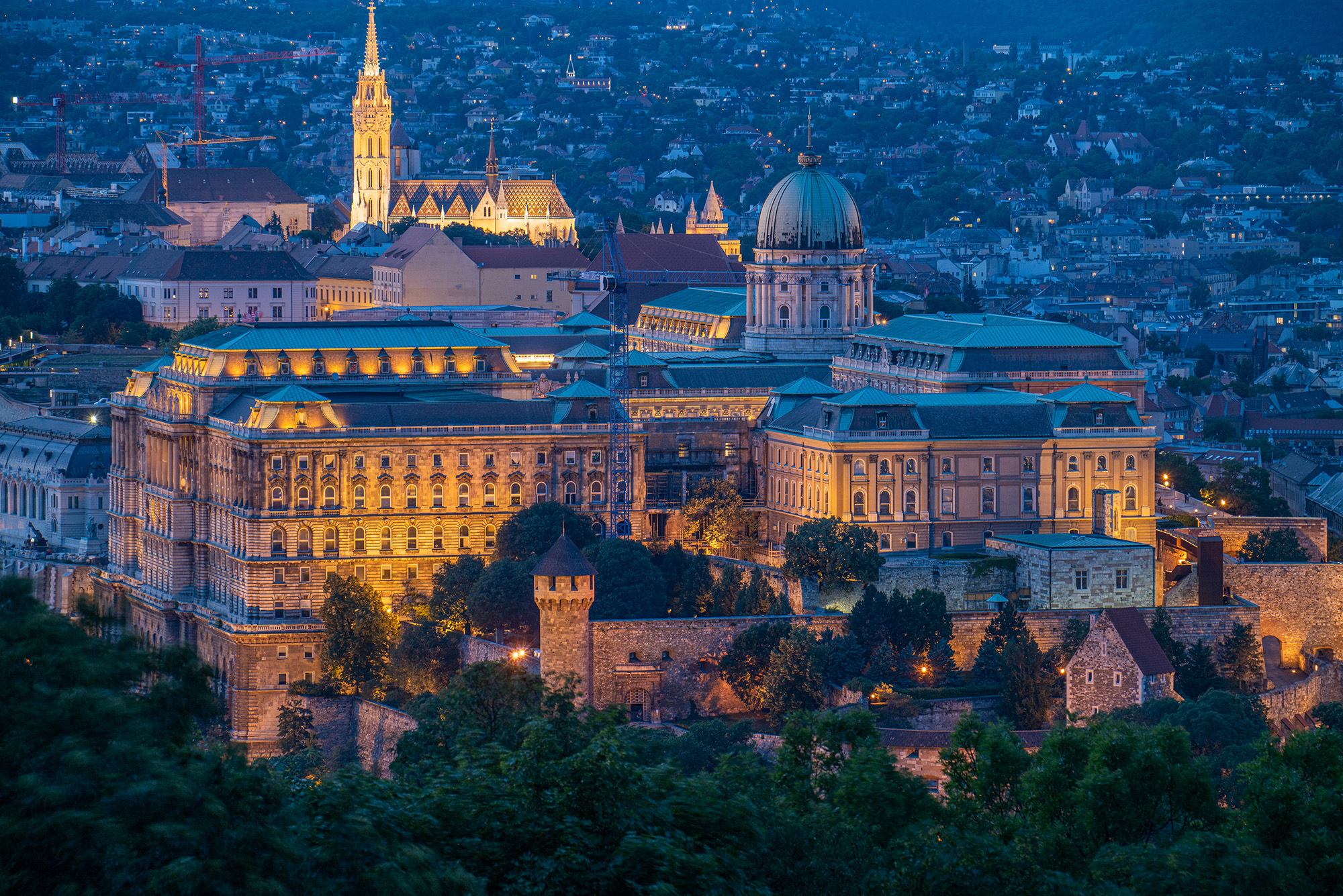 Budapest panoráma